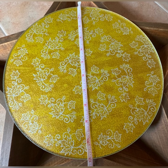 🎄3/$20‼️Cutting Board Glass Fall Leaves plate🍂🍁 - Picture 5 of 5